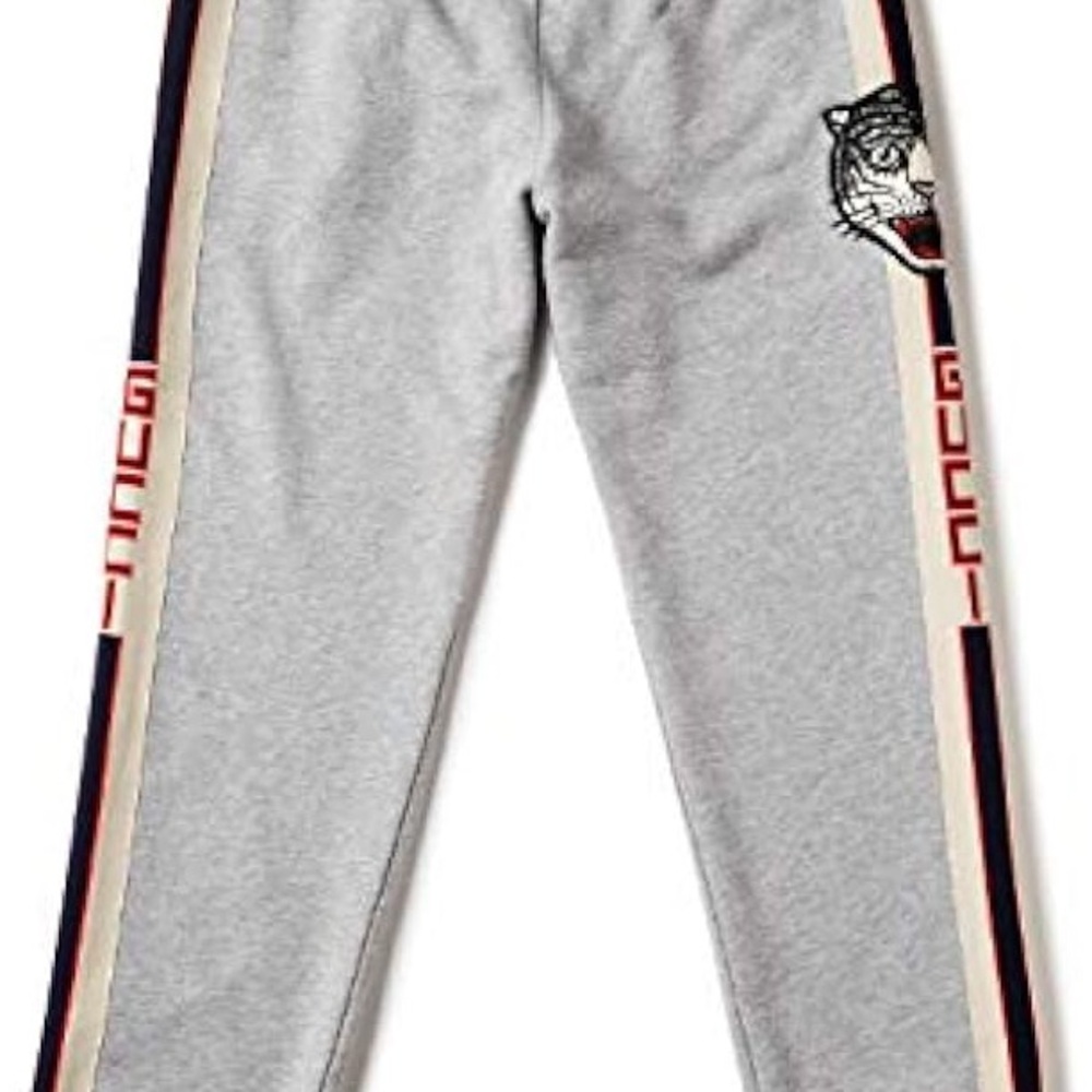 Gucci Jogging Sweatpants with Embroidered Tiger - Picture 2 of 11